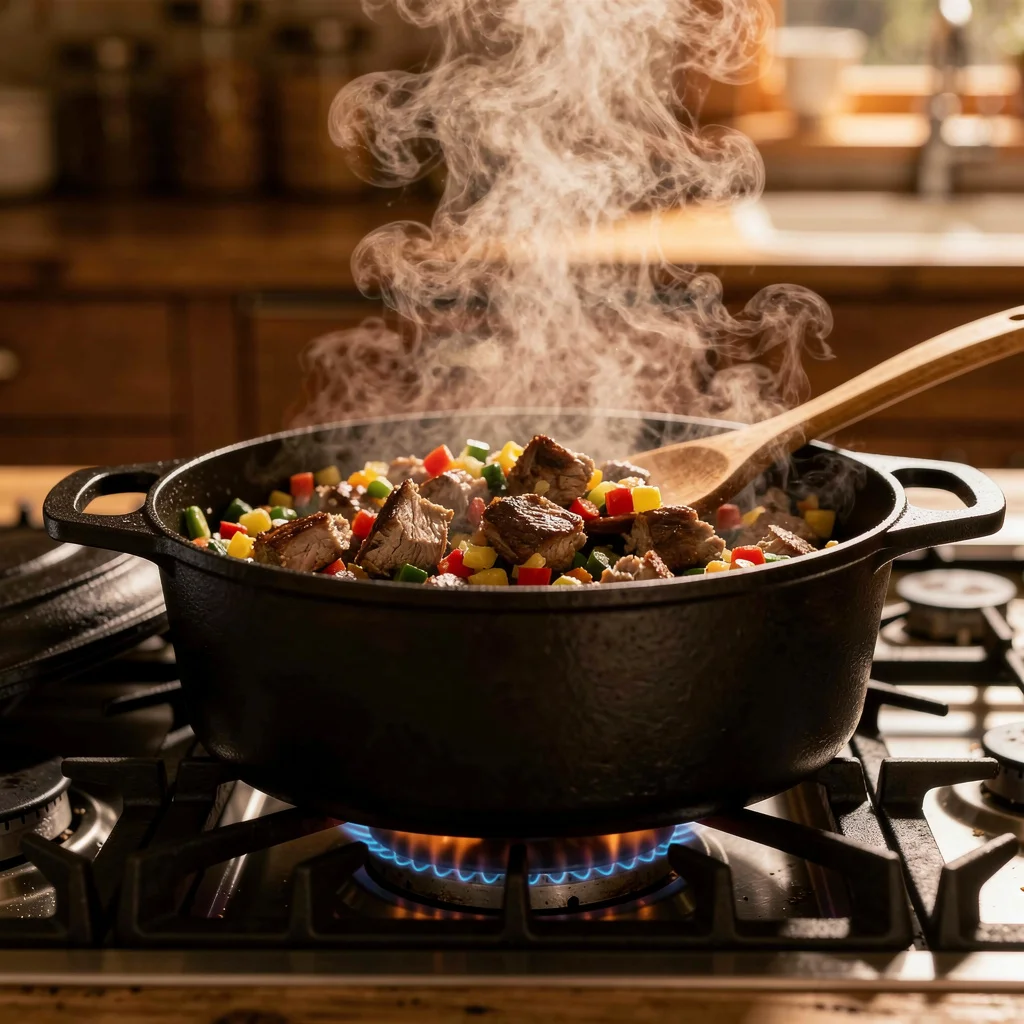 Cuisson en cocotte