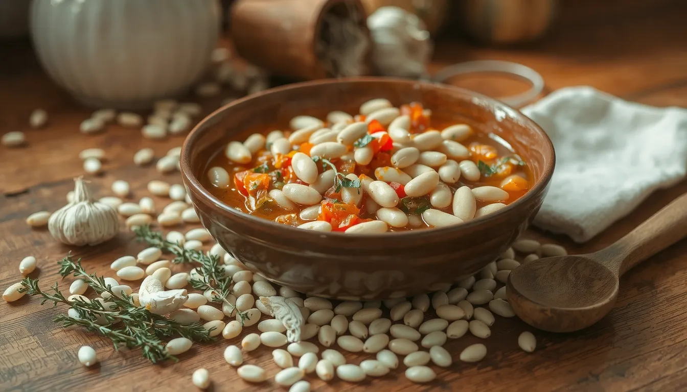 haricots blancs