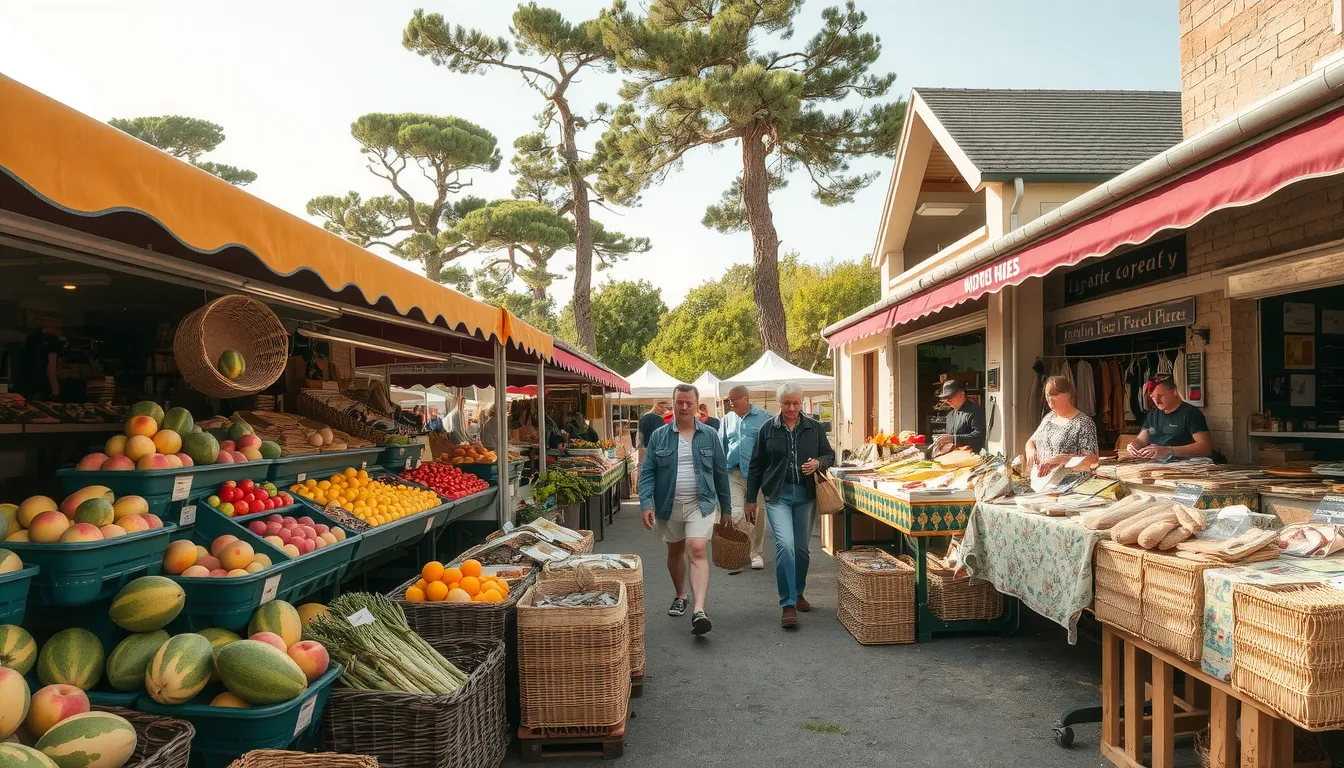 marché mimizan