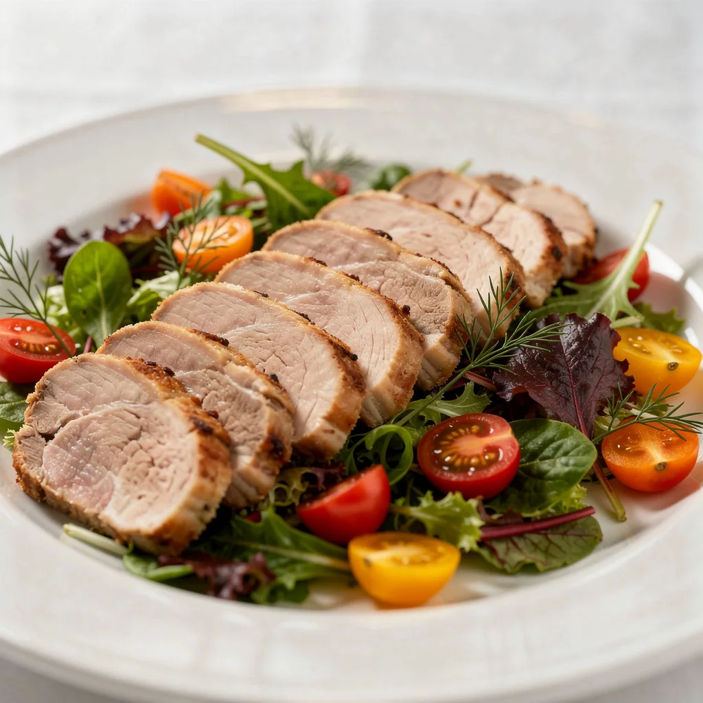 Assemblage de la salade