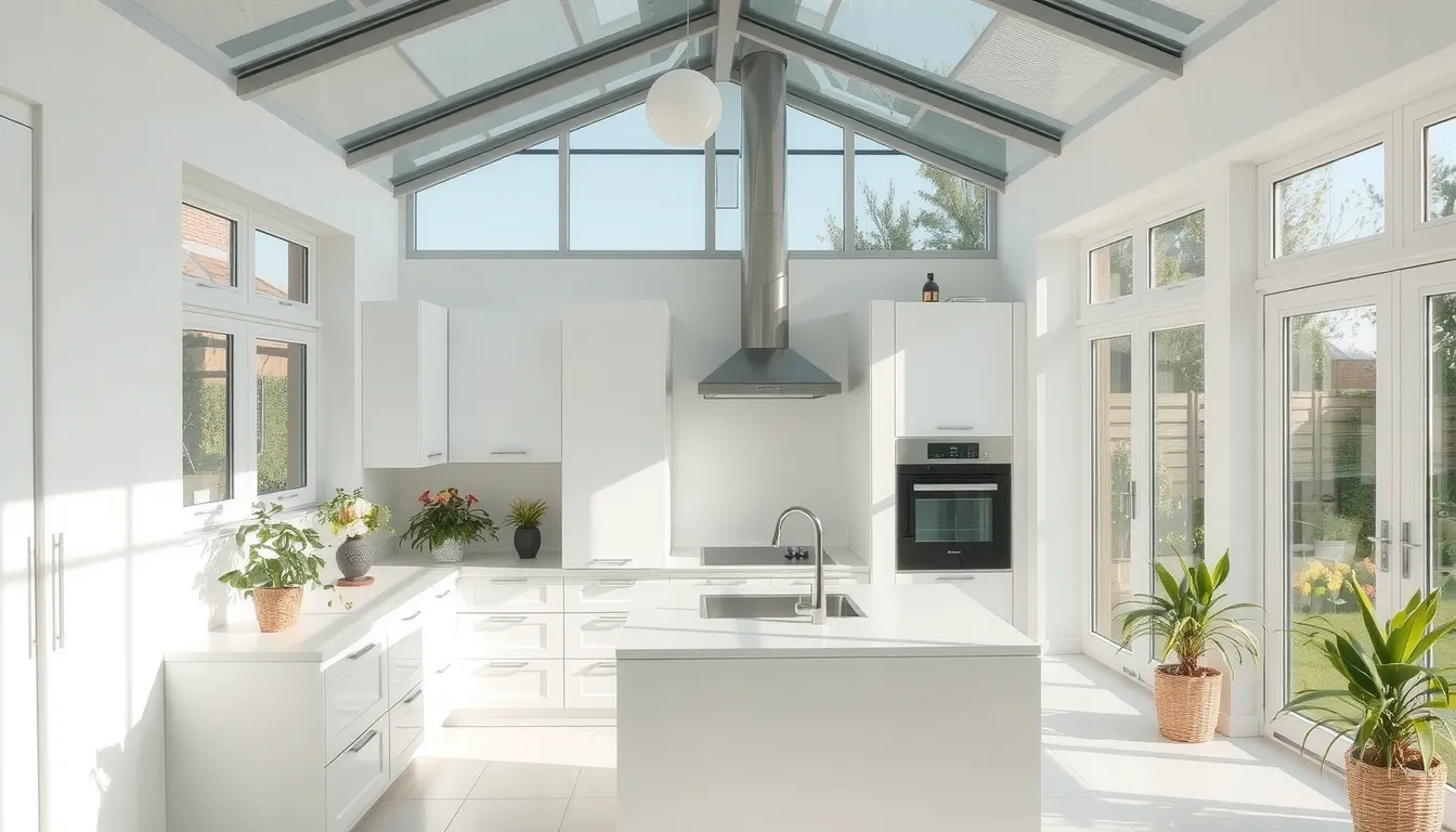 cuisine dans veranda