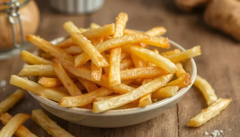 Frites de pommes de terre nouvelles : recette facile et croustillante