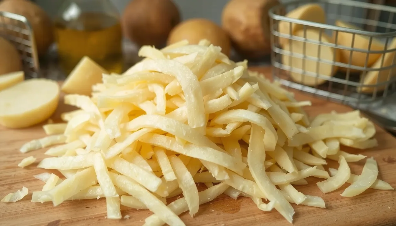variété de pomme de terre frite