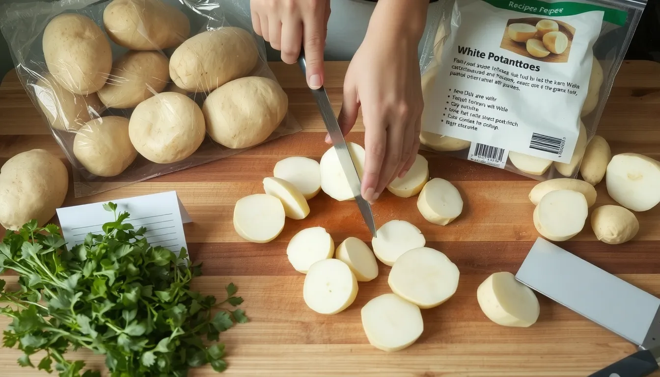 pomme de terre blanche utilisation