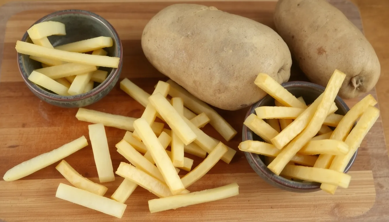 pomme de terre trésor frite