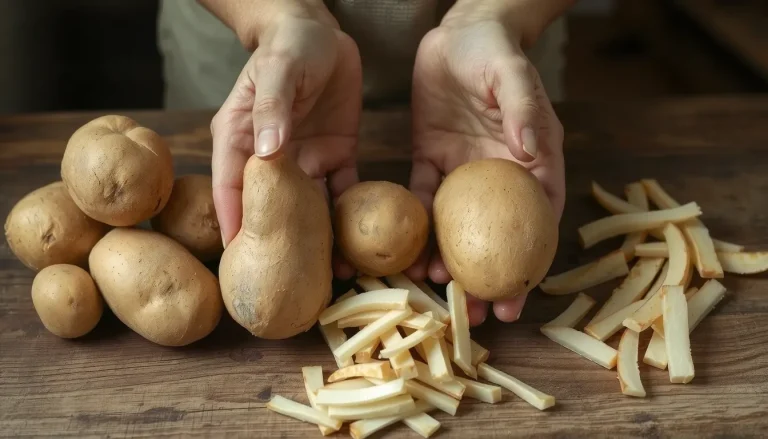Meilleures variétés de pommes de terre pour frites croustillantes