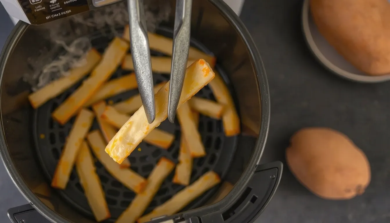 pomme de terre à la friteuse