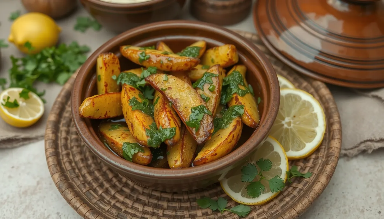 pommes de terre marocaine