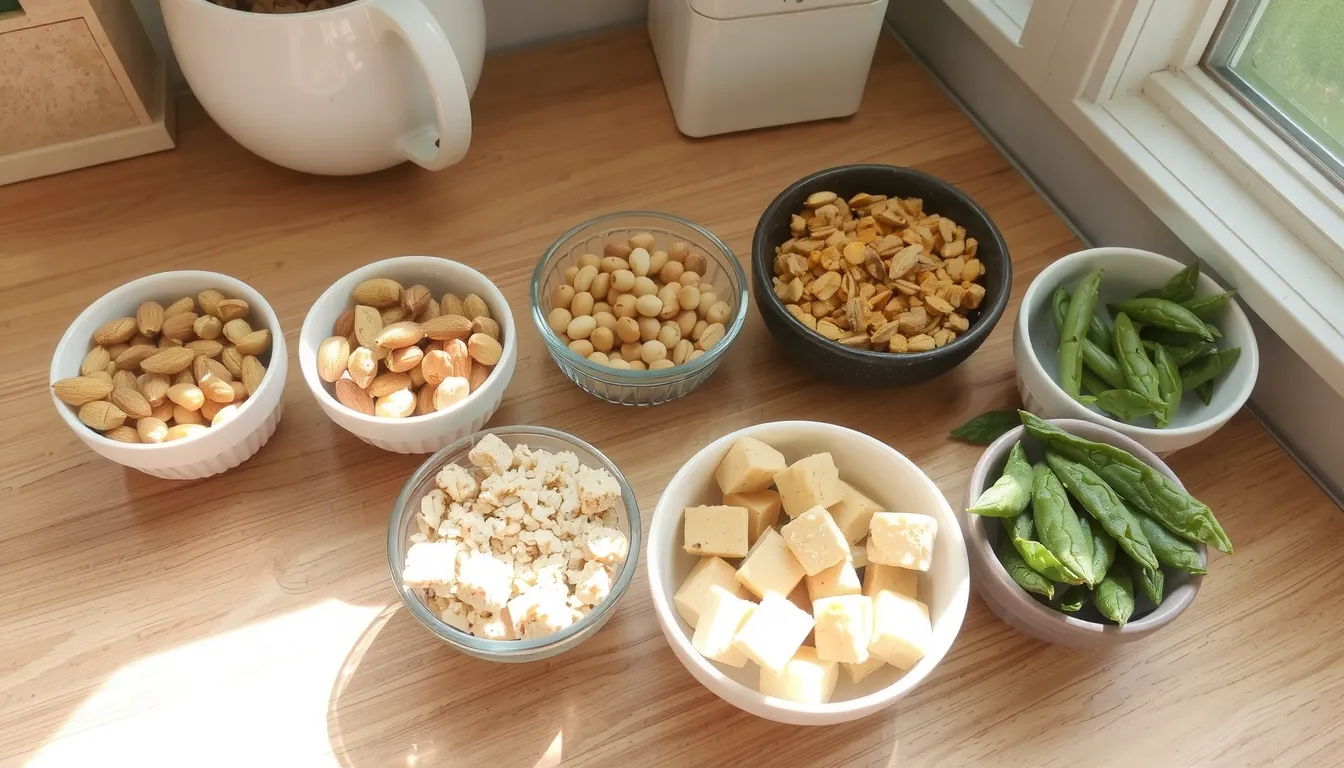 proteines vegetales tableau