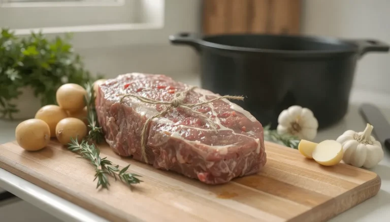 Rôti de bœuf au four et ses pommes de terre : la recette simple et parfaite