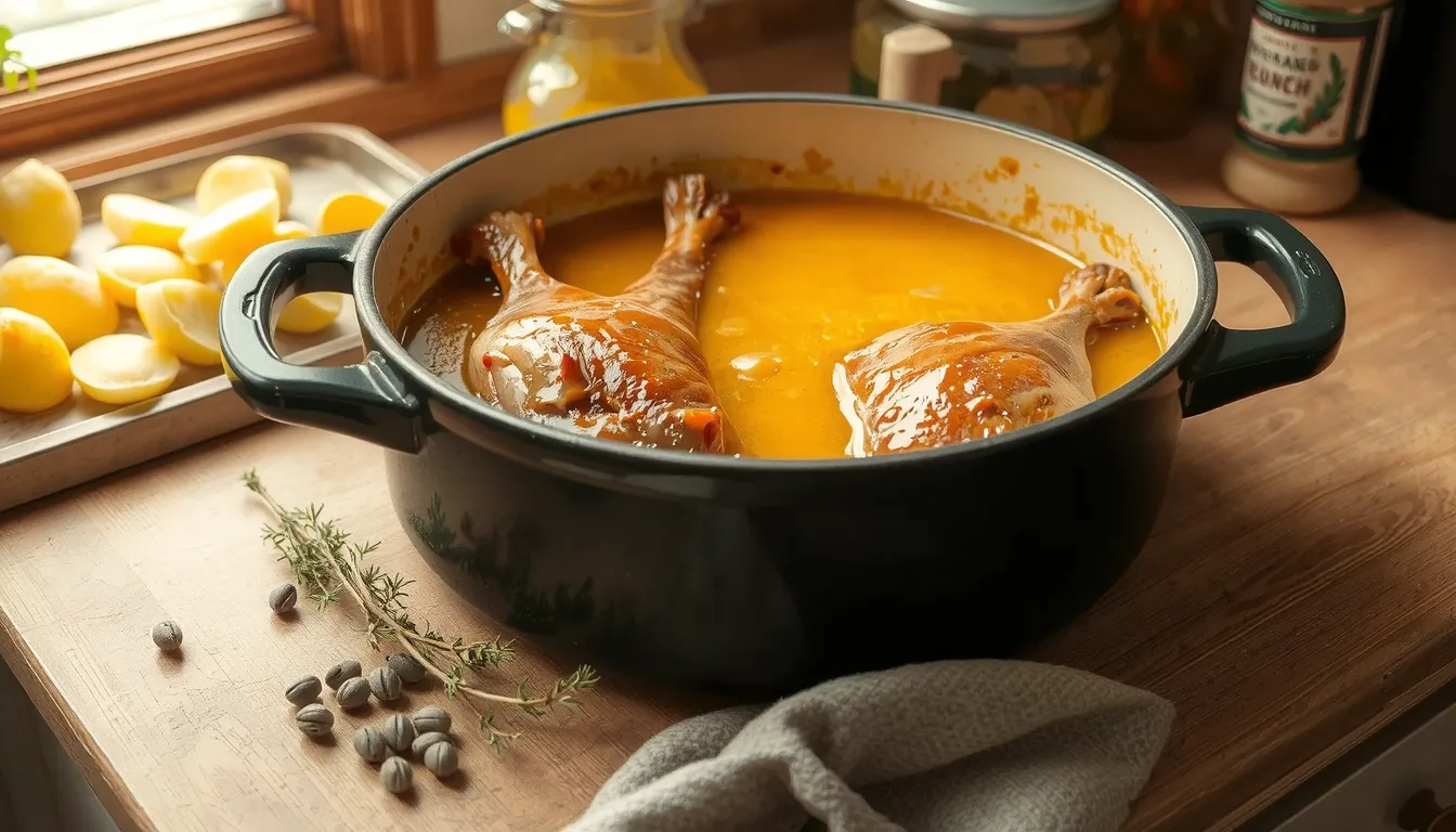 faire des confits de canard