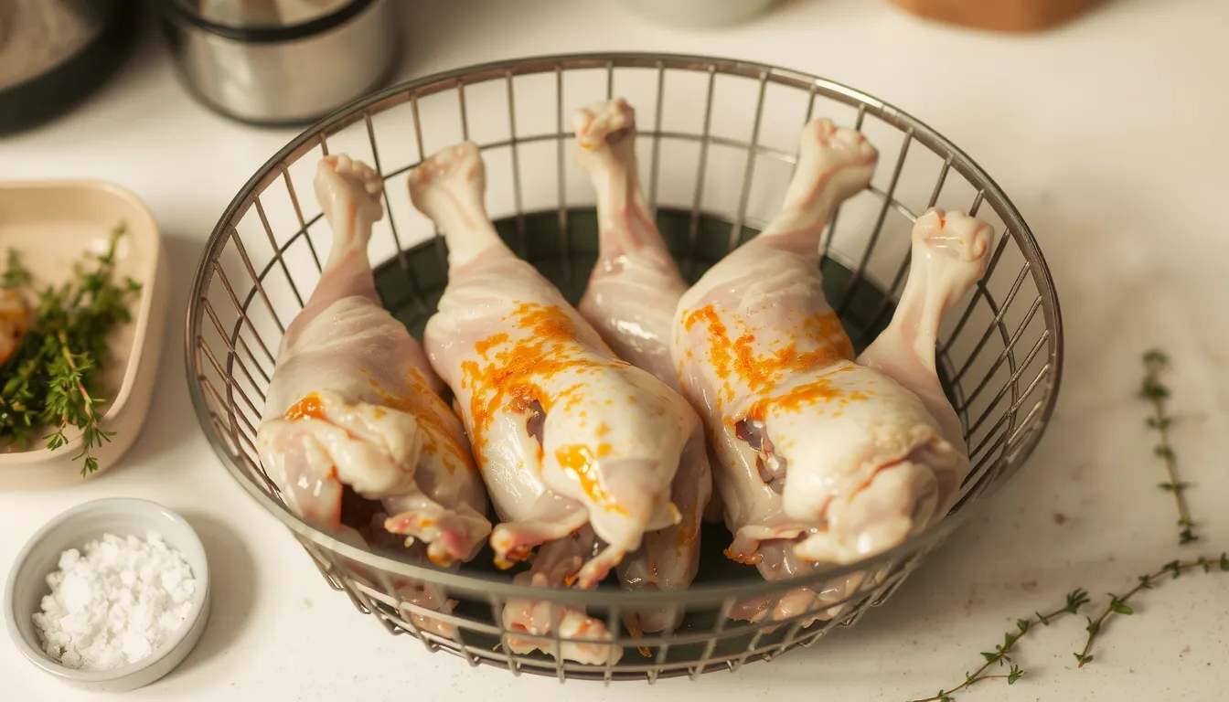 cuisson cuisse de canard air fryer