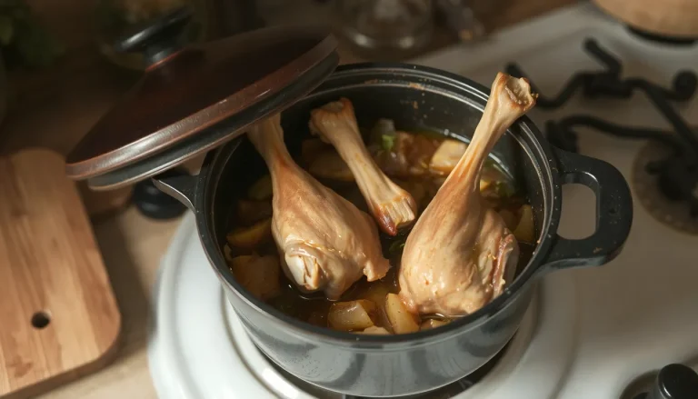 Cuisses de canard en cocotte en fonte : temps de cuisson, recette pas à pas et secrets de réussite