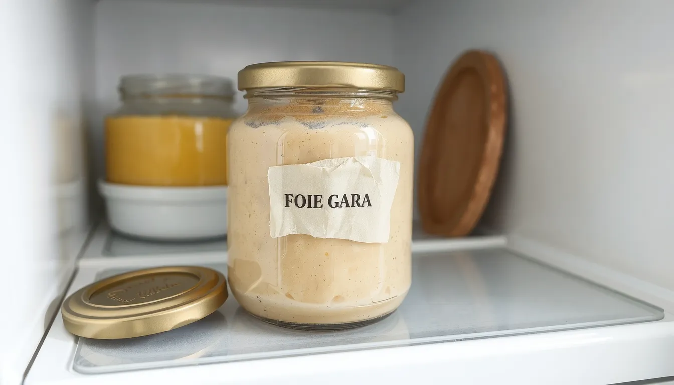 fois gras conservation apres ouverture