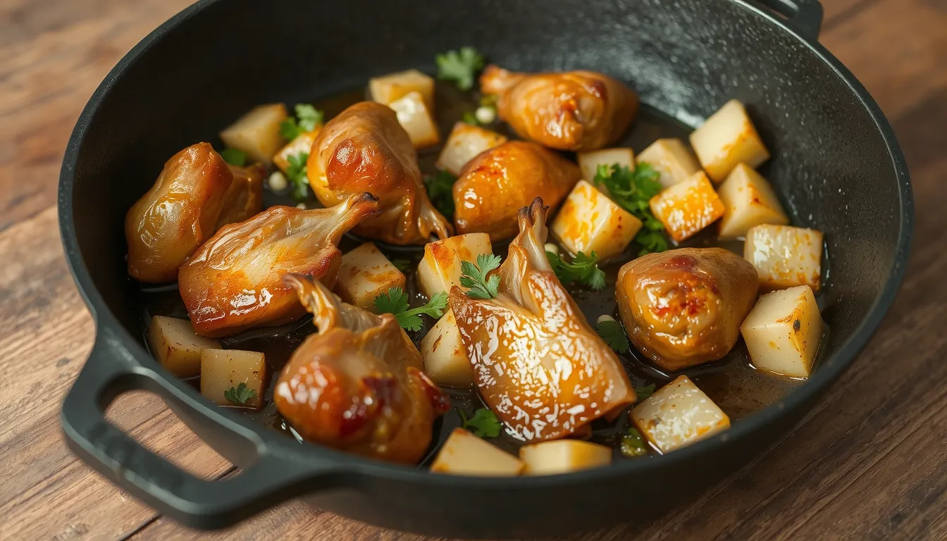 gesiers de canard confit recette