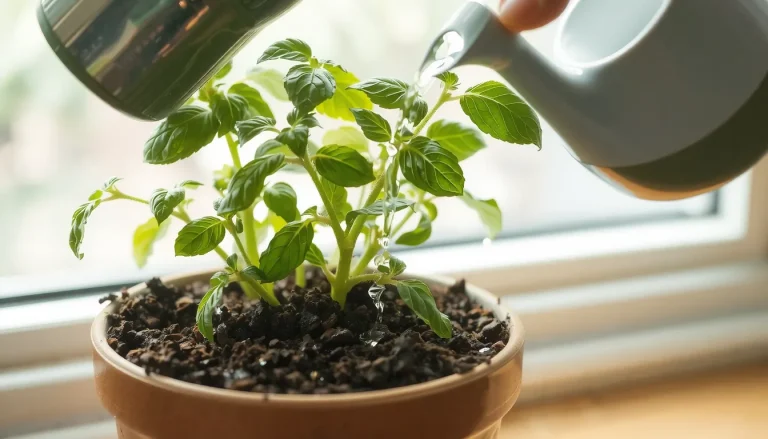 Comment arroser le basilic en pot et en pleine terre : le guide pour ne plus le faire mourir